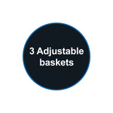 Tension Pole Shower Caddy, Chrome