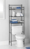 3-Shelf Bathroom over the Toilet Space Saver with Liner, Oil Rubbed Bronze
