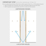 Bathroom Storage over the Toilet Space Saver with Three Fixed Shelves, White