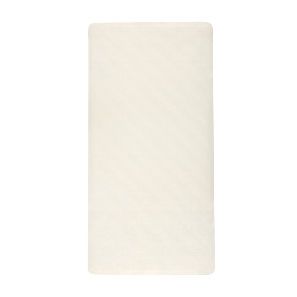 18 in. x 36 in. Rubber Bathtub Mat, White